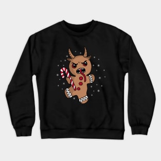 Gingerbread Krampus Crewneck Sweatshirt